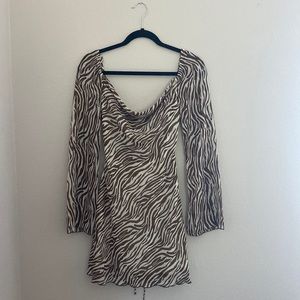 12th Tribe Zebra Dress